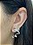 BRINCO EAR CUFF ESPIRAL CRAV ZIRCÔNIAS BAGUETTE RODIO - Imagem 1