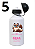 Squeeze " Água da gatinha " Alumínio Branco 500ml - Imagem 5