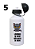 Squeeze " Lágrimas de quem não gosta de bicho" Alumínio Branco 500ml - Imagem 1