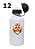 Squeeze "Bichus Fofinhus" Alumínio Branco  500ml - Imagem 2