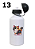 Squeeze "Bichus Fofinhus" Alumínio Branco  500ml - Imagem 3