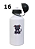 Squeeze "Bichus Fofinhus" Alumínio Branco  500ml - Imagem 5
