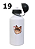 Squeeze "Bichus Fofinhus" Alumínio Branco  500ml - Imagem 8