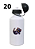 Squeeze "Bichus Fofinhus" Alumínio Branco  500ml - Imagem 9