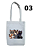 Sacola Ecobag Tecido Pet Ecológica 40X40 - Selecione a estampa - Imagem 3