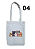Sacola Ecobag Tecido Pet Ecológica 40X40 - Selecione a estampa - Imagem 4