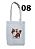Sacola Ecobag Tecido Pet Ecológica 40X40 - Selecione a estampa - Imagem 8