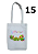 Sacola Ecobag Tecido Pet Ecológica 40X40 - Selecione a estampa - Imagem 15