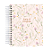 Planner Devocional: Forte e Corajosa - Floral Rosa 2 - Imagem 1