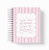 Caderno Pautado | Leve com Você - Rosa - Imagem 1