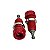 Borne 257 Vermelho Para Pino Banana 4MM - Imagem 1