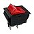 Chave Gangorra KCD4-201N Vermelha 4 Terminais 15A 250V 20A 125V (Veio KCD2) - Imagem 1