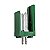 Conector Header 280609-2 2 Vias 3,96MM 180º Amp - Imagem 1