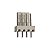 PCMC2-04 Conector KK 2,54MM Macho 4 Vias 180º - Imagem 1