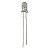 Led 5mm Branco Alto Brilho 10.000Mcd - Imagem 1