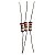 Resistor 9K5 1W 5% - Imagem 1