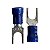 Terminal Forquilha 1.3-2.6 12-10 Azul Isolado - Imagem 1