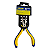 Alicate de Bico Longo Curvo Hikari HK-500 - Imagem 1
