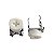 Trimpot 50K RF637-V Horizontal 3Terminais Branco = 54T - Imagem 1
