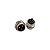 Conector Mike 3 Vias Macho Para Painel - Imagem 1