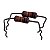 Resistor 10K 2W 5% Pre Formado - Imagem 1