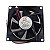 Cooler 80x80x25MM 12V 0.20A 2 Fios - Imagem 1