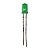 Led 5mm Verde Difuso 800-1000Mcd - Imagem 1