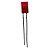 Led 5MM Vermelho Retangular Difuso - Imagem 1