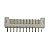 Conector Branco 12 Vias Macho 180º - Imagem 1