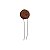 Capacitor Cerâmico 330pF x 50V = 331J Thonsom - Imagem 1