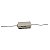 Resistor 0R50 8W 5% Porcelana - Imagem 1