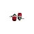 Borne 158 Vermelho Para Pino Banana 4mm - Imagem 1
