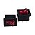 Chave Gangorra KCD1-102N 6A 250V 10A 125V 3 Terminais Vermelho - Imagem 1
