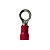 Terminal Olhal Isolado Vermelho 1.25-5 22-16 Wx - Imagem 1