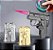 Isqueiro Maçarico Dobrável Fidget Spinner DGB-8075 - Imagem 1