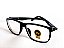 Óculos Grau -0.50 a -5.00 Justin Preto Miopia - Imagem 2