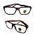 Óculos Grau +0.50 a +4.00 Emborrachado Armação Marrom Lente Leitura - Imagem 1