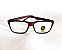 Óculos Grau +0.50 a +4.00 Emborrachado Armação Marrom Lente Leitura - Imagem 5
