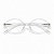Óculos Grau +0.50 a +4.00 Oval Transparente Lente Leitura - Imagem 1