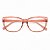 Óculos Grau +0.50 a +4.50 Gatinho Rosa Transparente Lente Leitura - Imagem 1