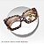 Óculos Grau +0.50 a +4.00 Marilia Rosa Leopardo Lente Leitura - Imagem 3