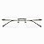 Óculos Grau +0.50 a +4.00 Balgriff Masculino Armação Cinza Lente Leitura - Imagem 1
