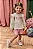 CONJUNTO DE BLUSA EM COTTON E SHORTS EM SARJA COM ELASTANO NUDE - Imagem 1