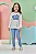 BLUSA ML E LEGGING AZUL CLARO - Imagem 1