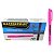 CANETA MARCA TEXTO COM PONTA CHANFRADA MASTERPRINT MP612 ROSA CAIXA COM 12 UNIDADES - Imagem 1