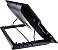 BASE COOLER VERTICAL PARA NOTEBOOK 2X USB 1X FAN MULTILASER AC166 PRETO - Imagem 3