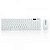 KIT TECLADO E MOUSE SEM FIO EXBOM BK-S1000 BRANCO - Imagem 2