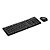 KIT TECLADO E MOUSE SEM FIO FLUTUANTE MULTIMÍDIA 1200DPI MULTILASER TC251 PRETO - Imagem 3
