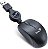 MOUSE COM FIO USB 1000DPI 3 BOTÕES GENIUS MICRO TRAVELER V2 PRETO - Imagem 1