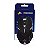 MOUSE GAMER RGB COM CABO USB 1.5M 1600DPI MONOCRON MN810D PRETO/AZUL - Imagem 1